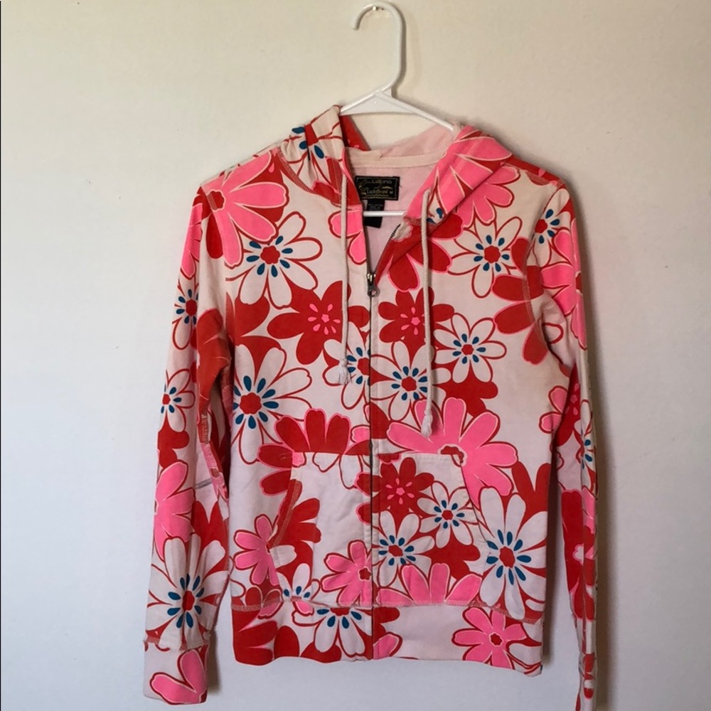 Lucky Brand Floral Hoodie
